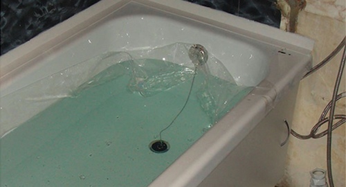 Установкой акрилового вкладыша | Щукино 